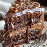 Chocolate Turtle Cake