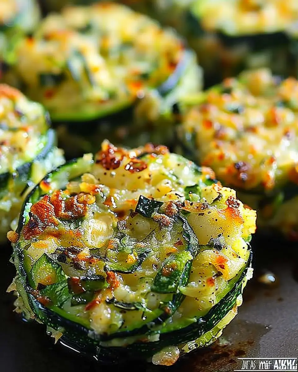 Zucchini Garlic Bites: Easy and Flavorful Turkey Bacon Delight