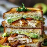 Chicken Avocado Melt Sandwich