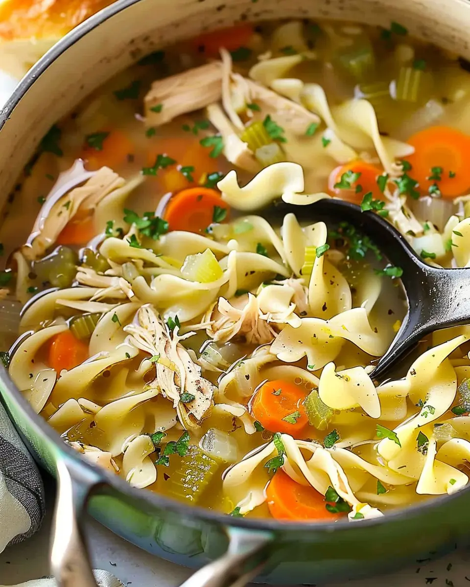 Homemade Chicken Noodle Soup: The Easy Comfort Food Recipe
