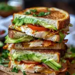 Chicken Avocado Melt Sandwich
