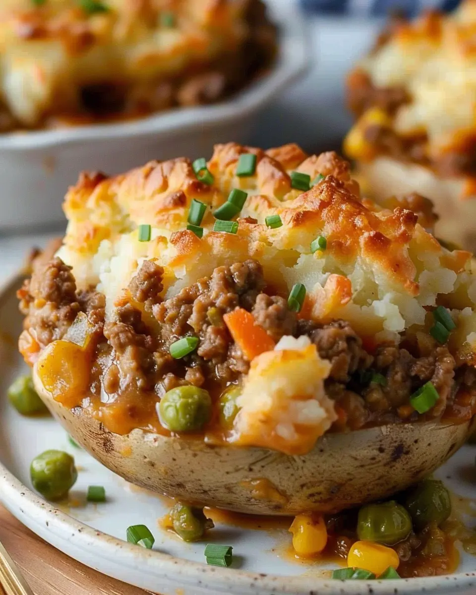 Shepherds Pie Baked Potatoes: Easy Comfort Food for All