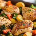 One-Pan Garlic Butter Chicken and Veggies