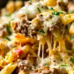 Philly Cheesesteak Pasta