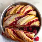 Raspberry Swirl Babka