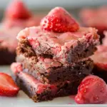 Strawberry Brownies