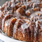 Glazed Cinnamon Sugar Apple Cake