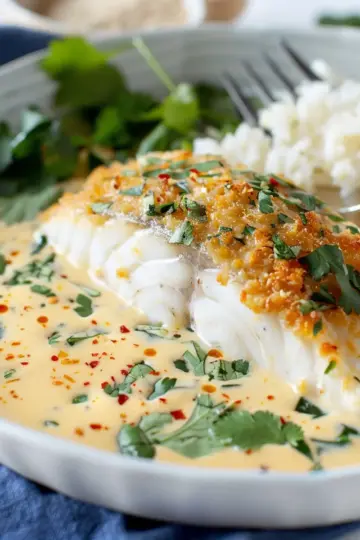 Baked Coconut Curry Cod Recipe