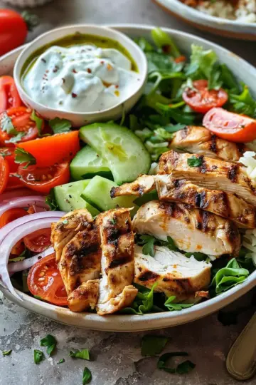 Chicken Gyro Bowls