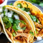 Crockpot Shredded Chicken Tacos