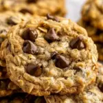 Chewy Oatmeal Chocolate Chip Cookies