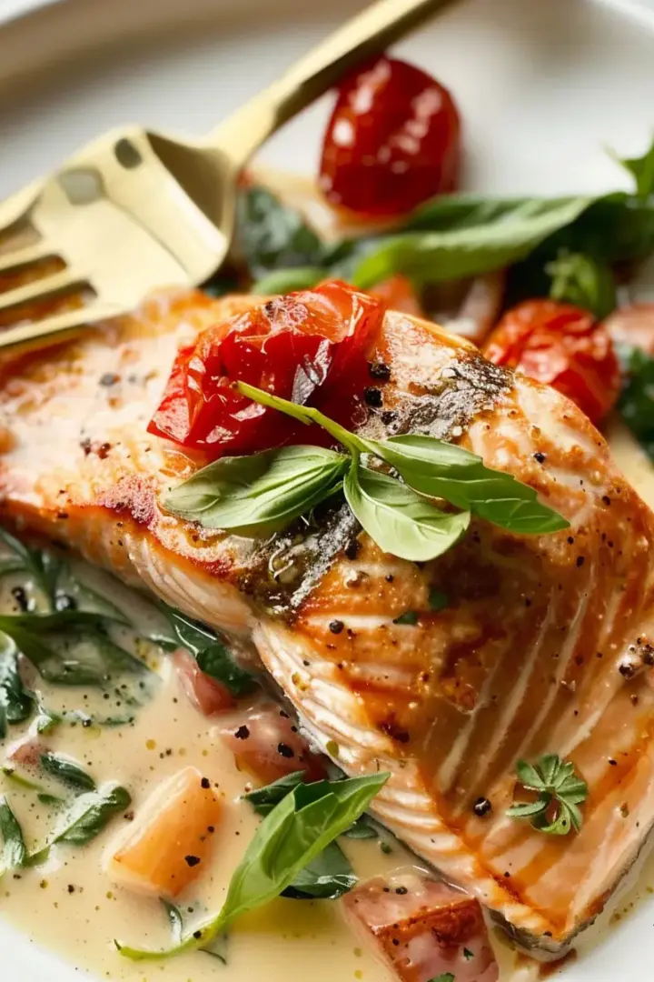 Creamy Tuscan Salmon