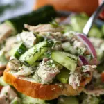 Cucumber Dill Rotisserie Chicken Salad